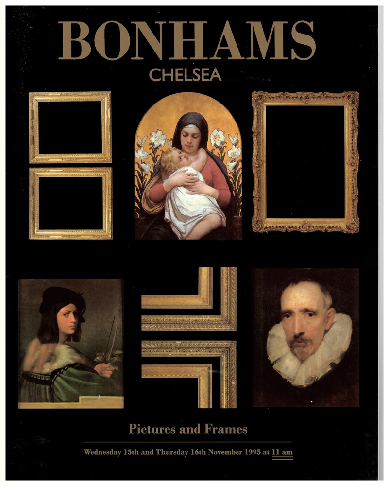BONHAMS CHELSEA - Pictures and Frames. Wednesday 15th and Thursday 16th November 1995
