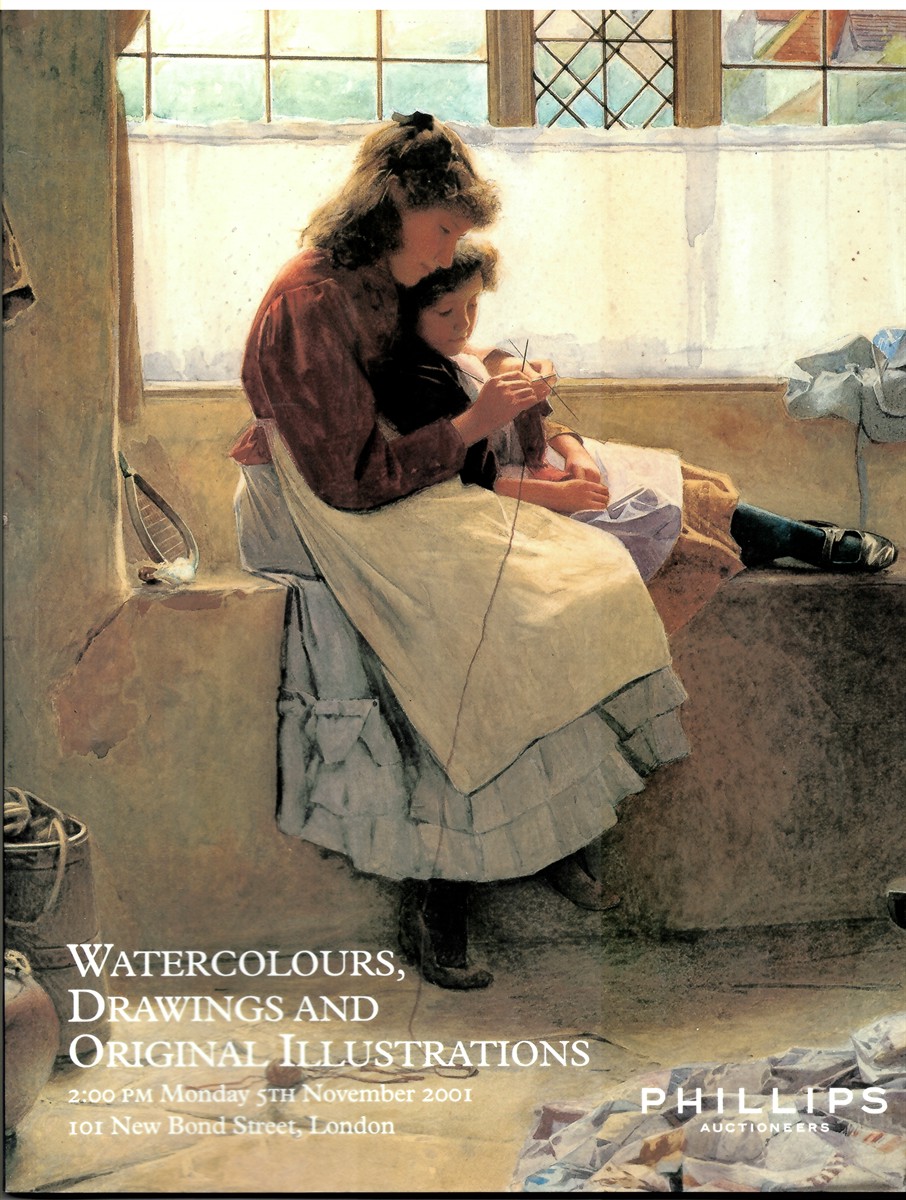 PHILLIPS INTERNATIONAL AUCTIONEERS & VALUERS - Watercolours, Drawings and Original Illustrations. Monday 5th November 2001