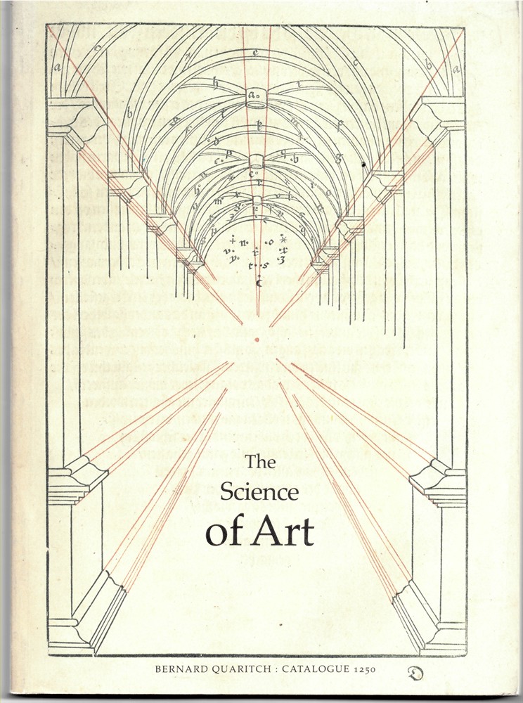 QUARITCH - The Science of Art. Bernard Quaritch: Catalogue 1250