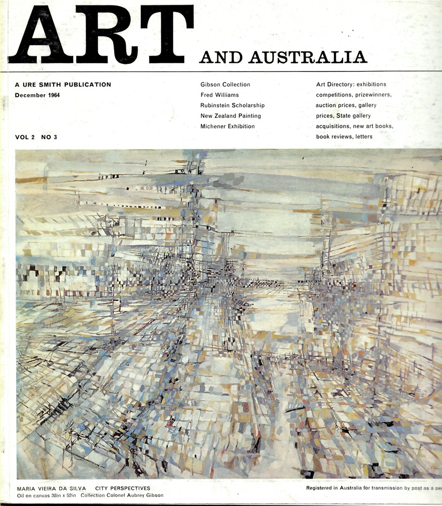 HORTON, MERVYN (EDITOR) - Art and Australia. Vol. 2 No. 3 December 1964