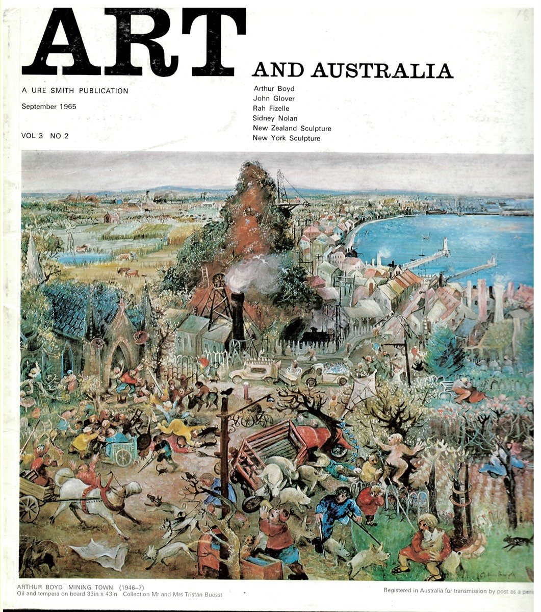 HORTON, MERVYN (EDITOR) - Art and Australia. Vol. 3 No. 2 September 1965