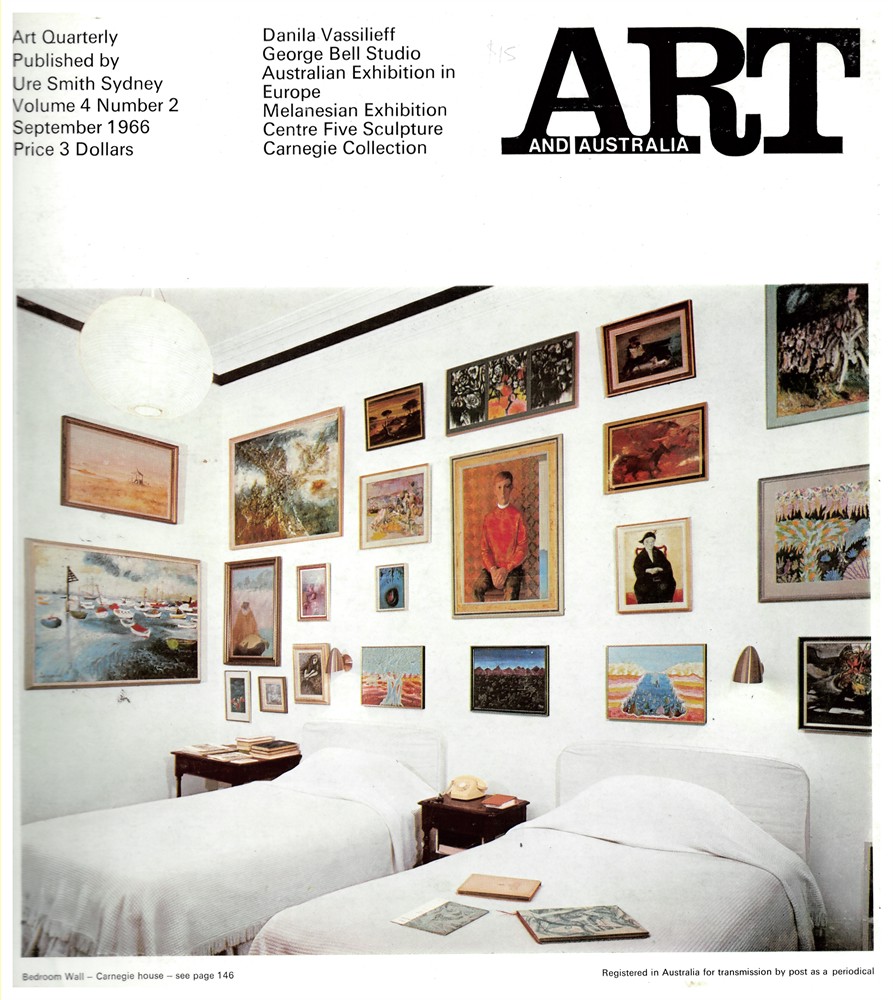 HORTON, MERVYN (EDITOR) - Art and Australia. Volume 4 Number 2 September 1966
