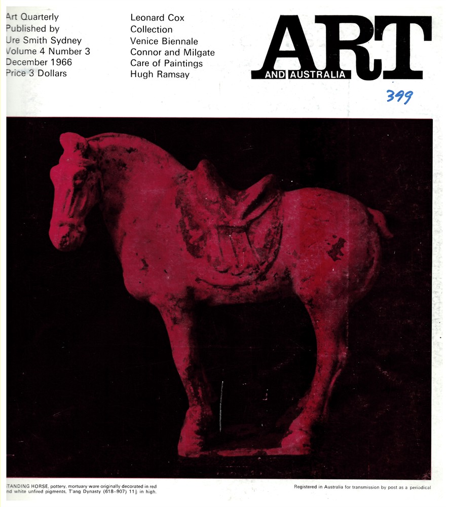 HORTON, MERVYN (EDITOR) - Art and Australia. Volume 4 Number 3 December 1966