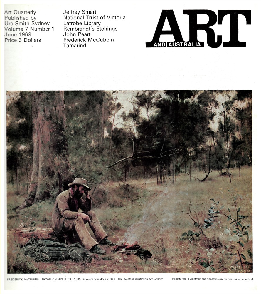 HORTON, MERVYN (EDITOR) - Art and Australia. Volume 7 Number 1 June 1969