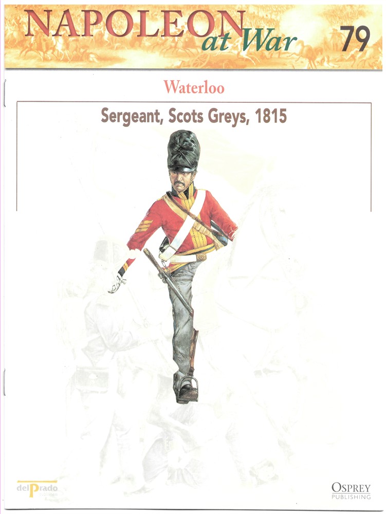 OSPREY DEL PRADO - Waterloo. Sergeant, Scots Greys, 1815 (Napoleon at War 79)