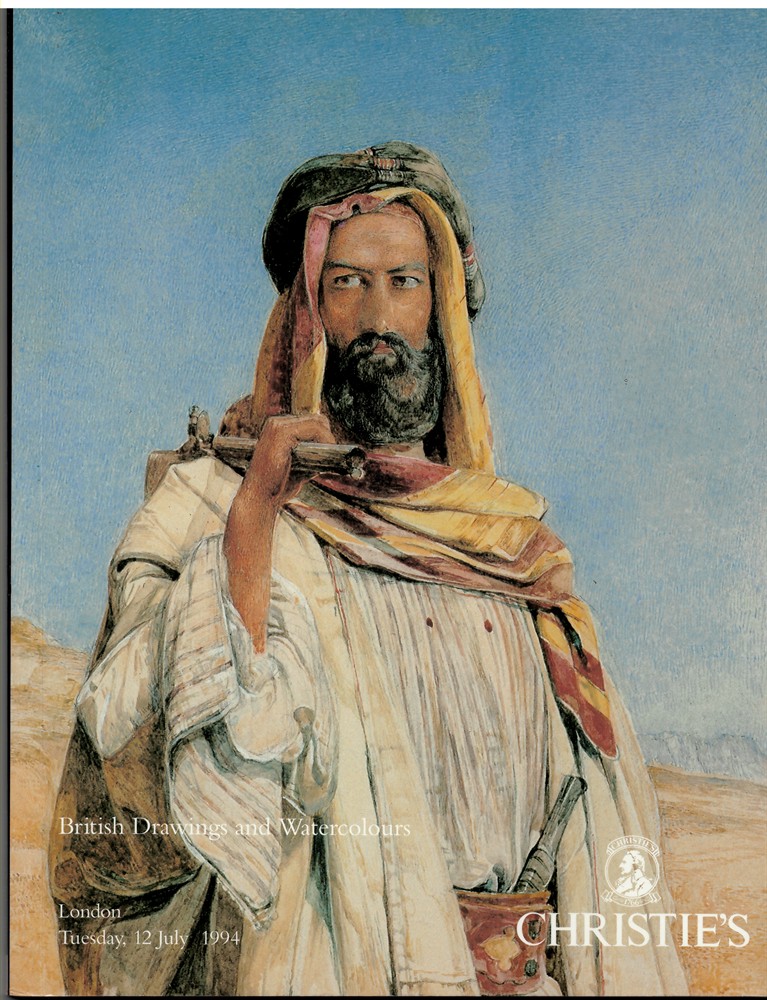 CHRISTIE'S - British Drawings and Watercolours. The Property of the Estate of Mary, Viscountess Rothermere and from Various Sources. Tuesday, 12 July 1994