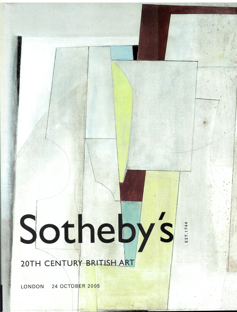 SOTHEBY'S - 20th Century British Art. London, Monday 24 October 2005