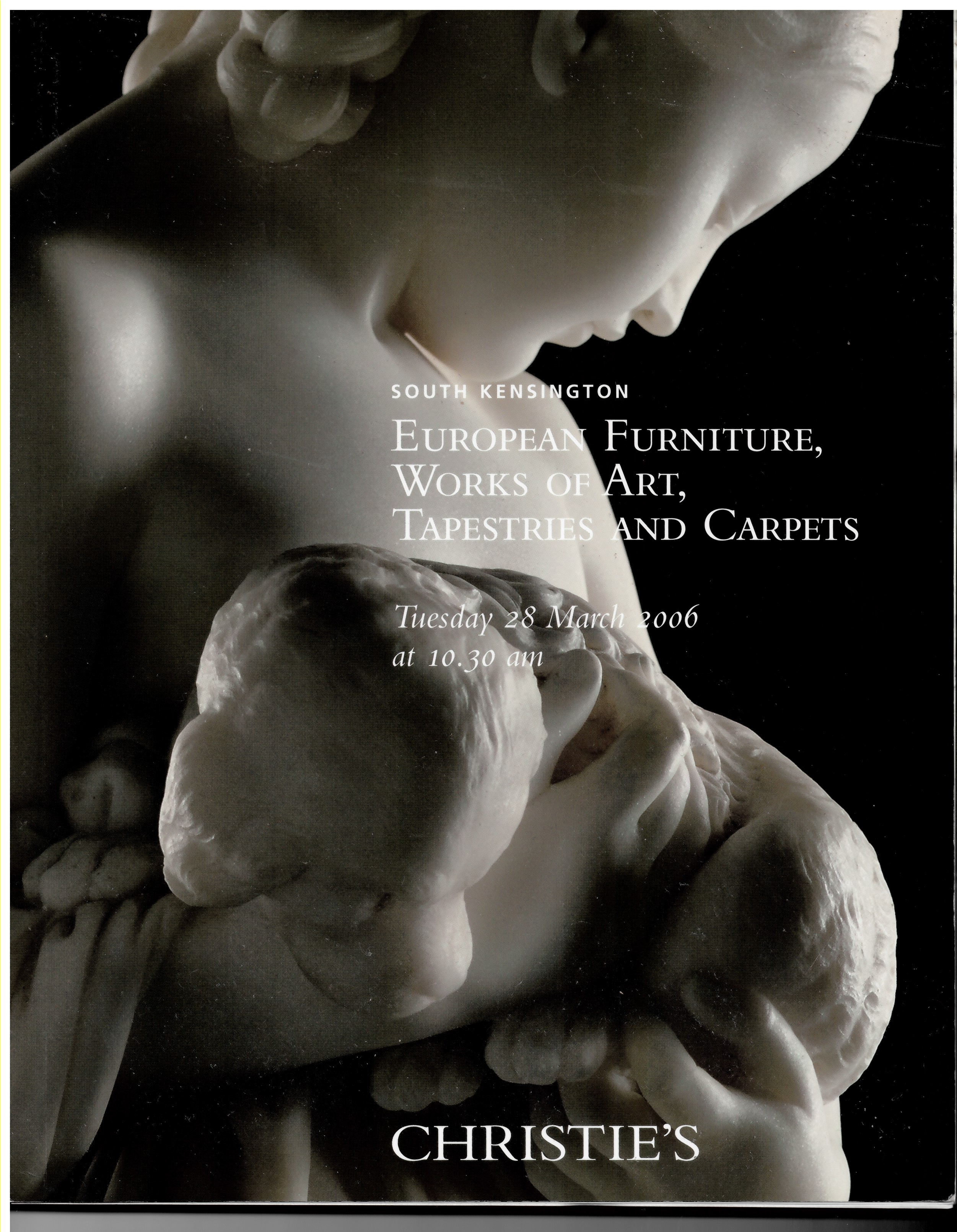 CHRISTIE'S - European Furniture, Works of Art, Tapestries and Carpets Including a Private Collection of Chess Sets. Thursday 28 March 2006