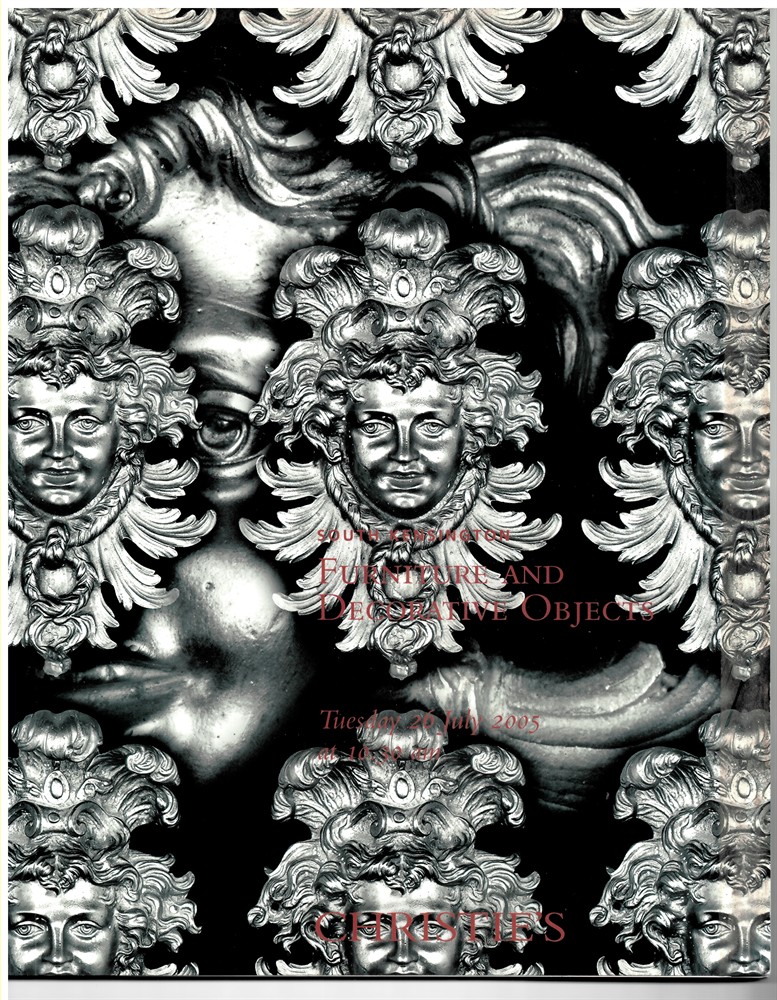 CHRISTIE'S - Furniture and Decorative Objects. Tuesday 26 July 2005