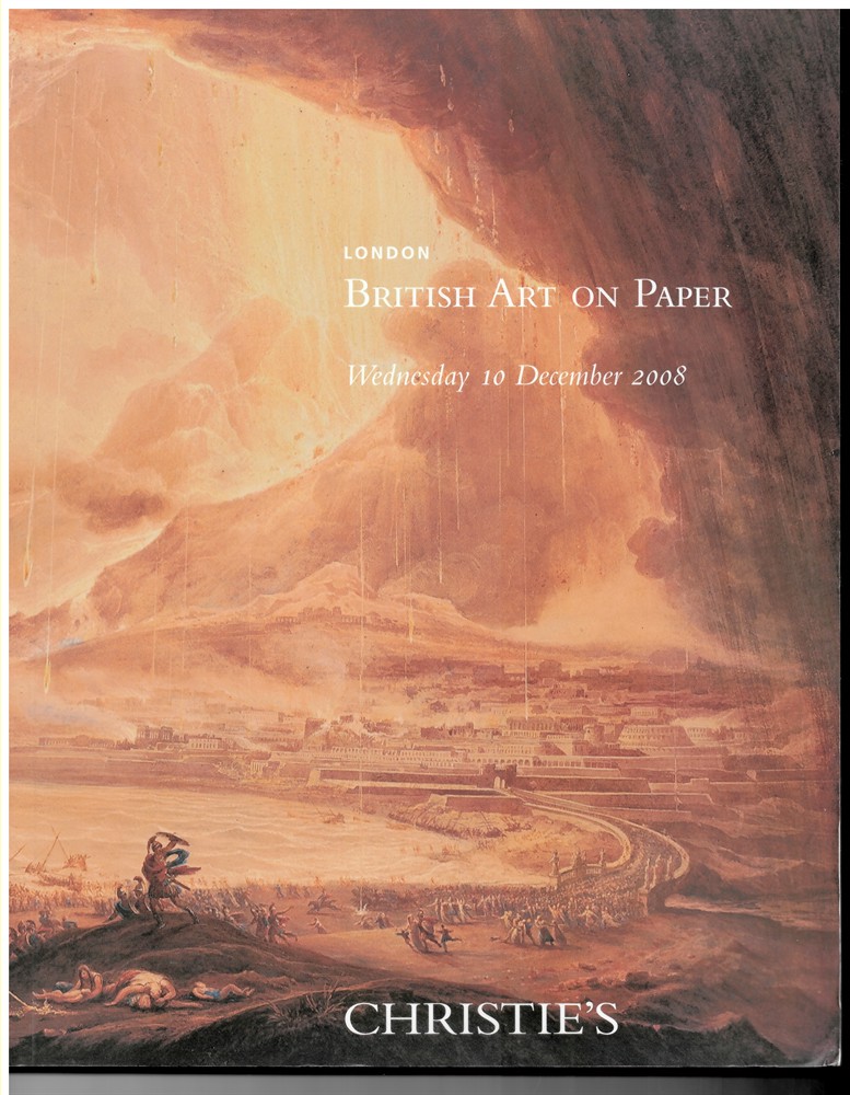 CHRISTIE'S - British Art on Paper. Wednesday 10 December 2008 & New York Important Old Master Paintings. English Master Landscapes by Turner and Constable from the Collection of William and Eleanor Wood Prince. Wednesday 28 January 2009 December