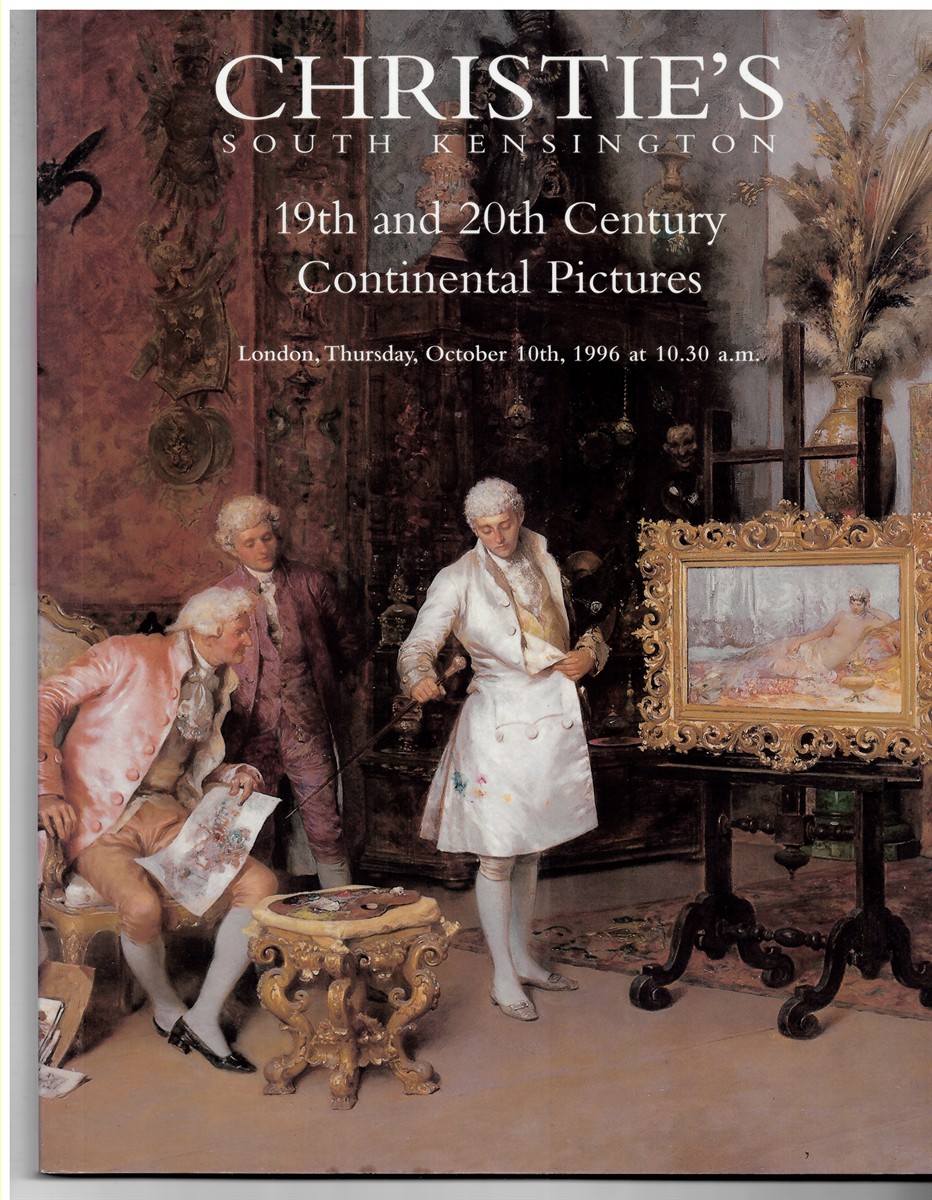 CHRISTIE'S - Christie's South Kensington. 19th and 20th Century Continental Pictures. London, Thursday, October 10th, 1996