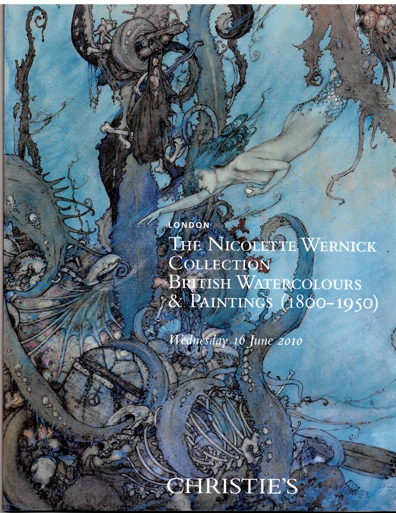CHRISTIE'S - The Nicolette Wernick Collection. British Watercolours & Paintings (1800-1950) . Wednesday 16 June 2010
