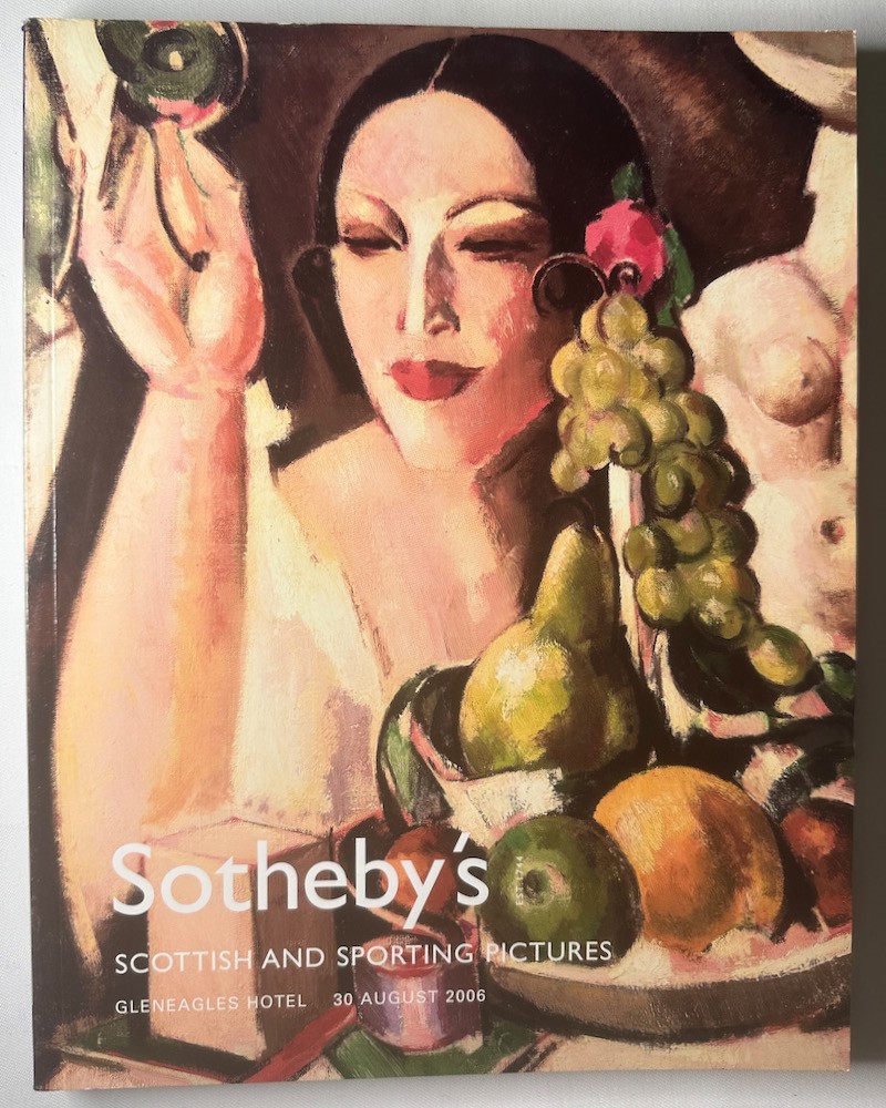 SOTHEBY'S - Scottish and Sporting Pictures. Gleneagles Hotel. 30 August 2006