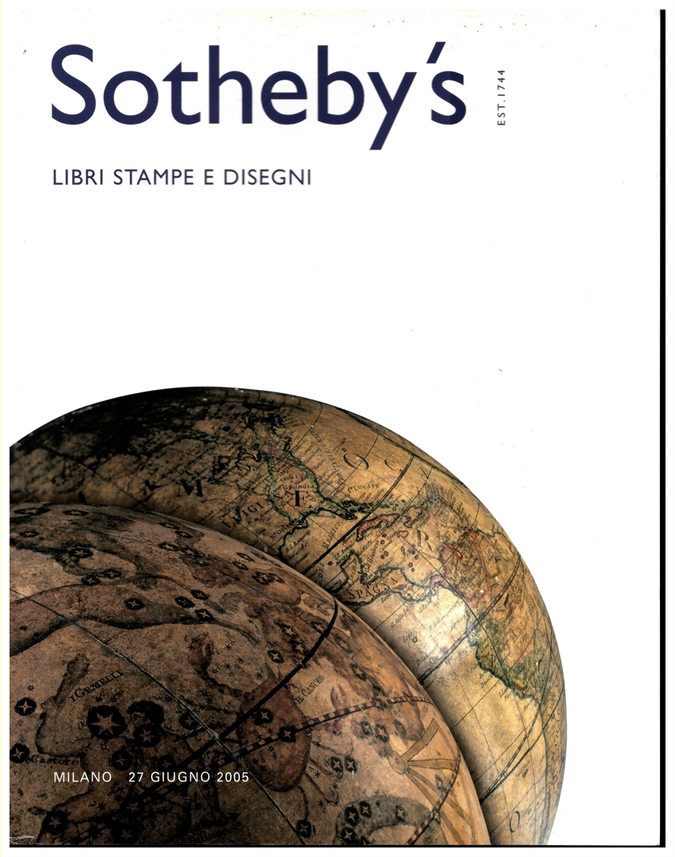 SOTHEBY'S - Libri, Stampe E Disegni. Milano Lunedi 27 Guigno 2005