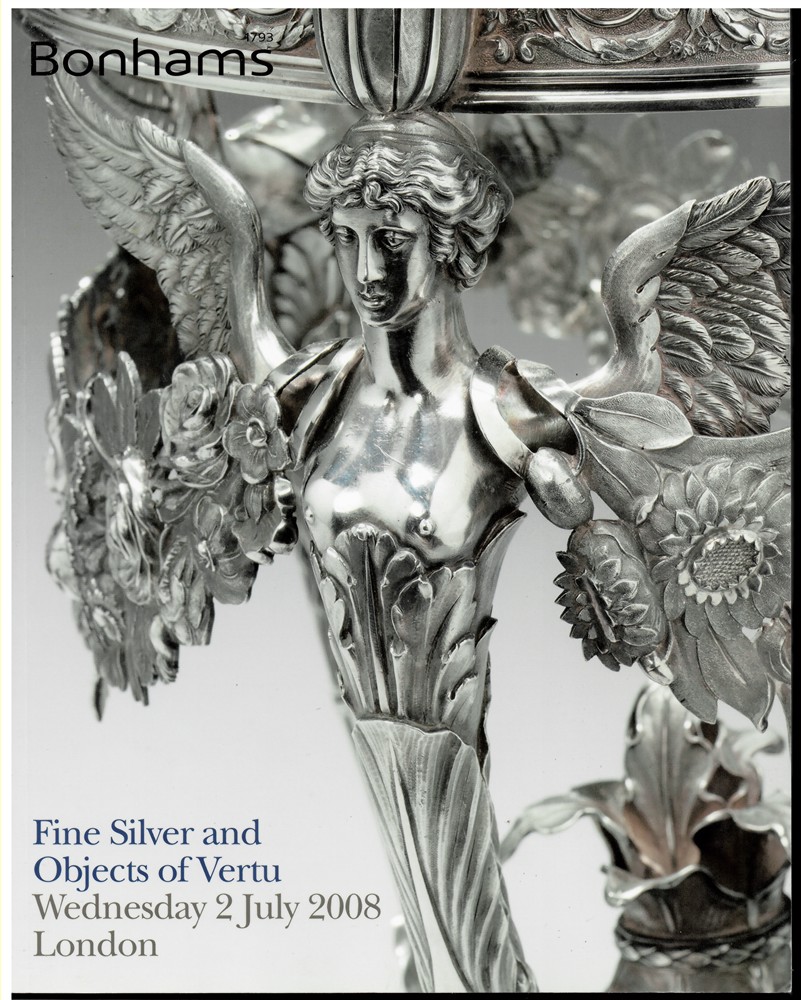 BONHAMS - Fine Silver and Object of Vertu. Wednesday 2 July 2008