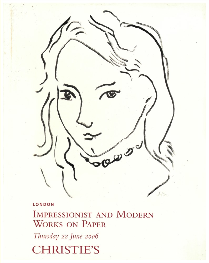 CHRISTIE'S - Impressionist and Modern Works on Paper. Thursday 22 June 2006