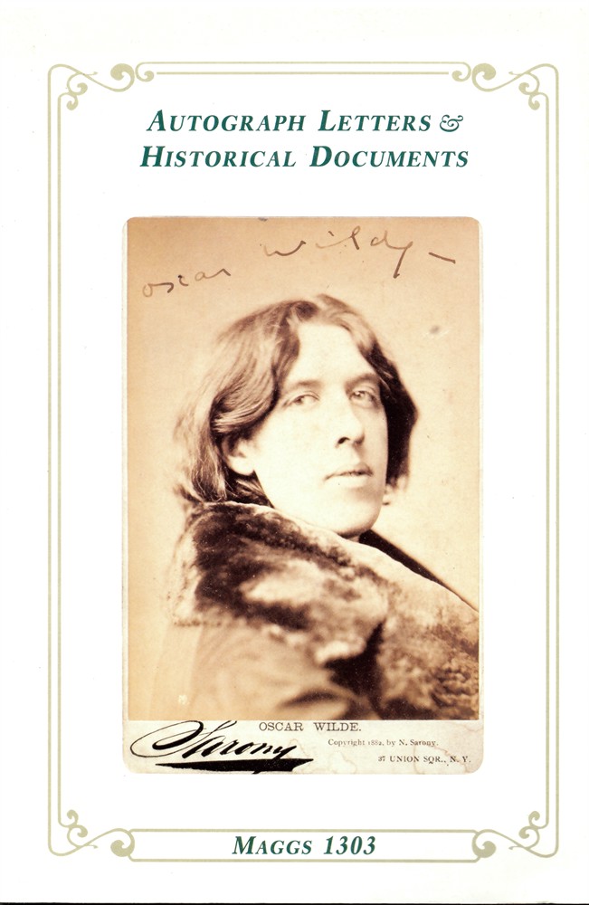 MAGGS BROS. - Autograph Letters & Historical Documents (Maggs Catalogue 1303)