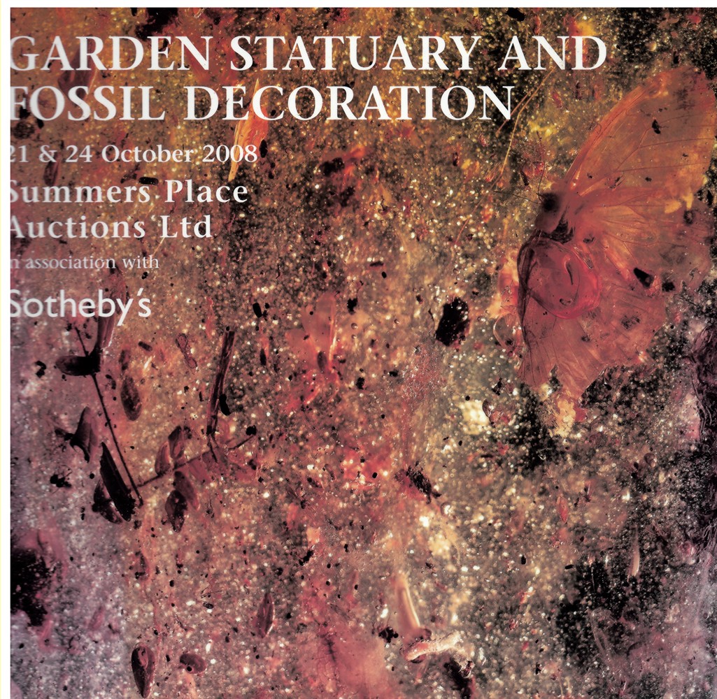 SUMMERS PLACE AUCTION IN ASSOCIATION WITH SOTHEBY'S - Garden Statuary and Fossil Decoration. 21 & 24 October 2008