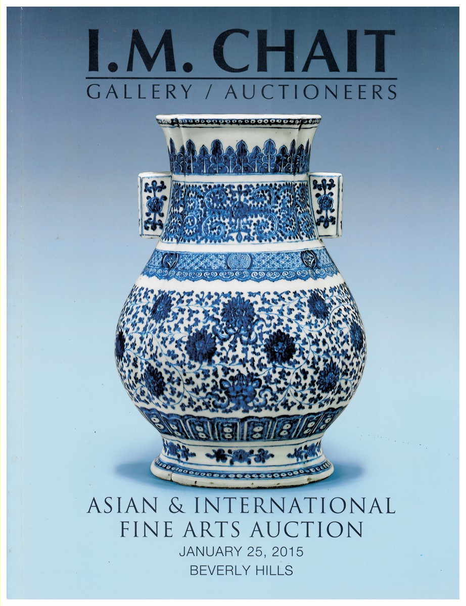CHAIT, I. M. - I.M. Chait. Gallery/Auctioneers. Asian & International Fine Arts Auction. January 25, 2015 Beverley Hills