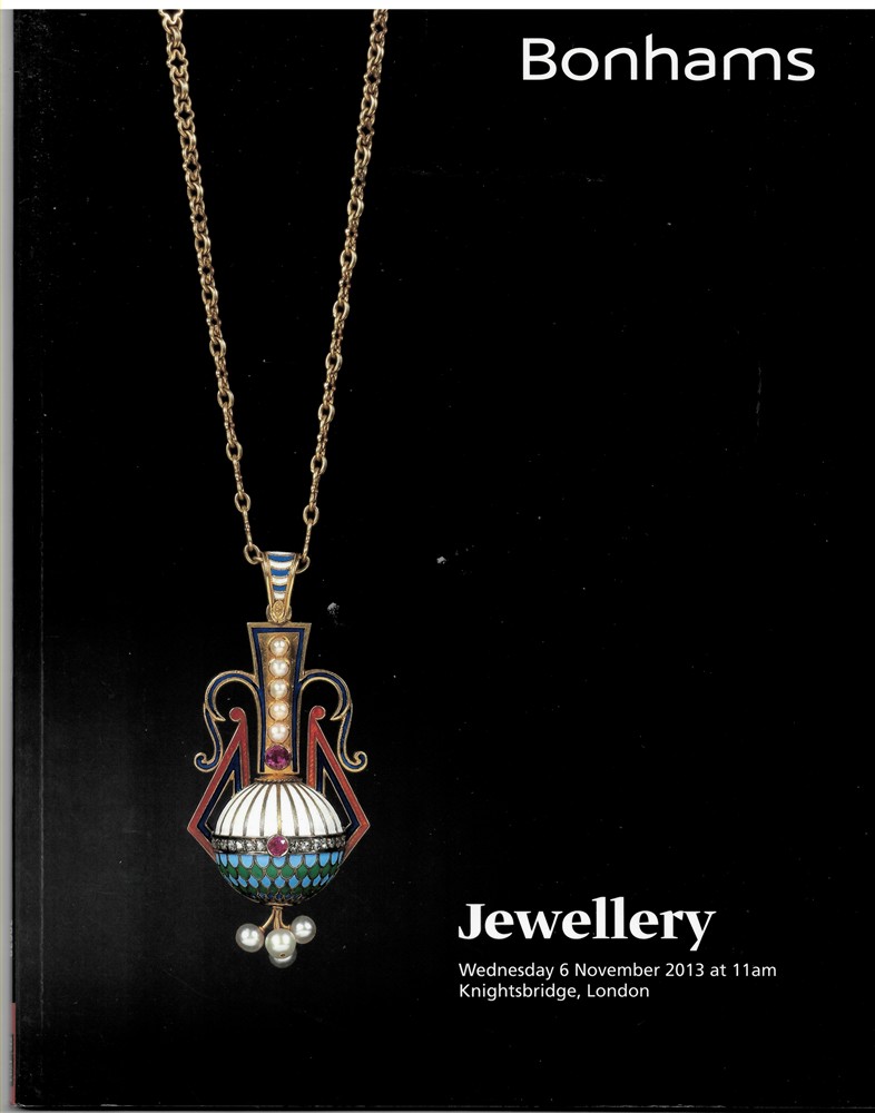 BONHAMS - Jewellery. Wednesday 6 November 2013