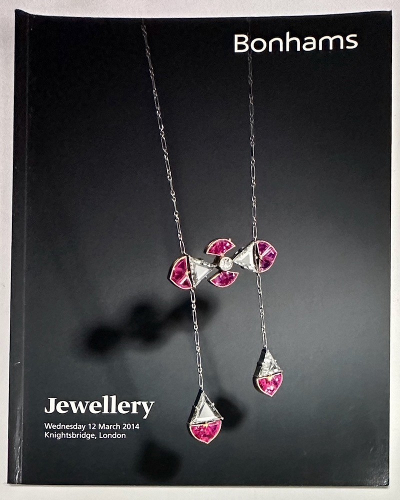 BONHAMS - Jewellery. Wednesday 12 March 2014 Knightsbridge, London