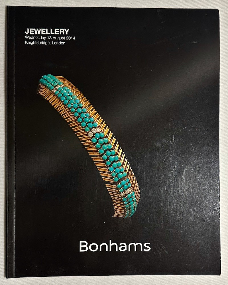 BONHAMS - Jewellery. Wednesday 13 August 2014 Knightsbridge, London
