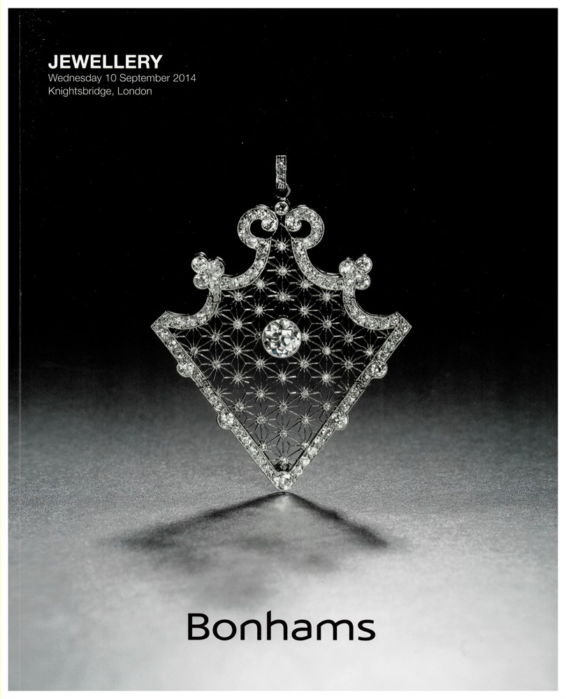 BONHAMS - Jewellery. Wednesday 10 September 2014 Knightsbridge, London