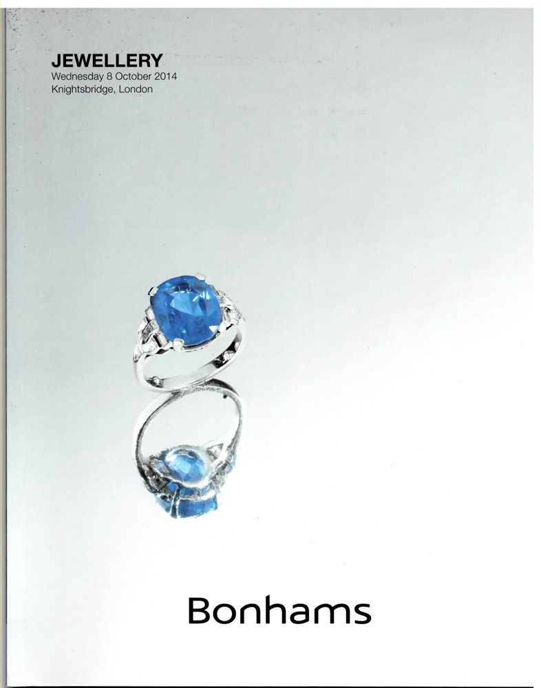 BONHAMS - Jewellery. Wednesday 8 October 2014 Knightsbridge, London