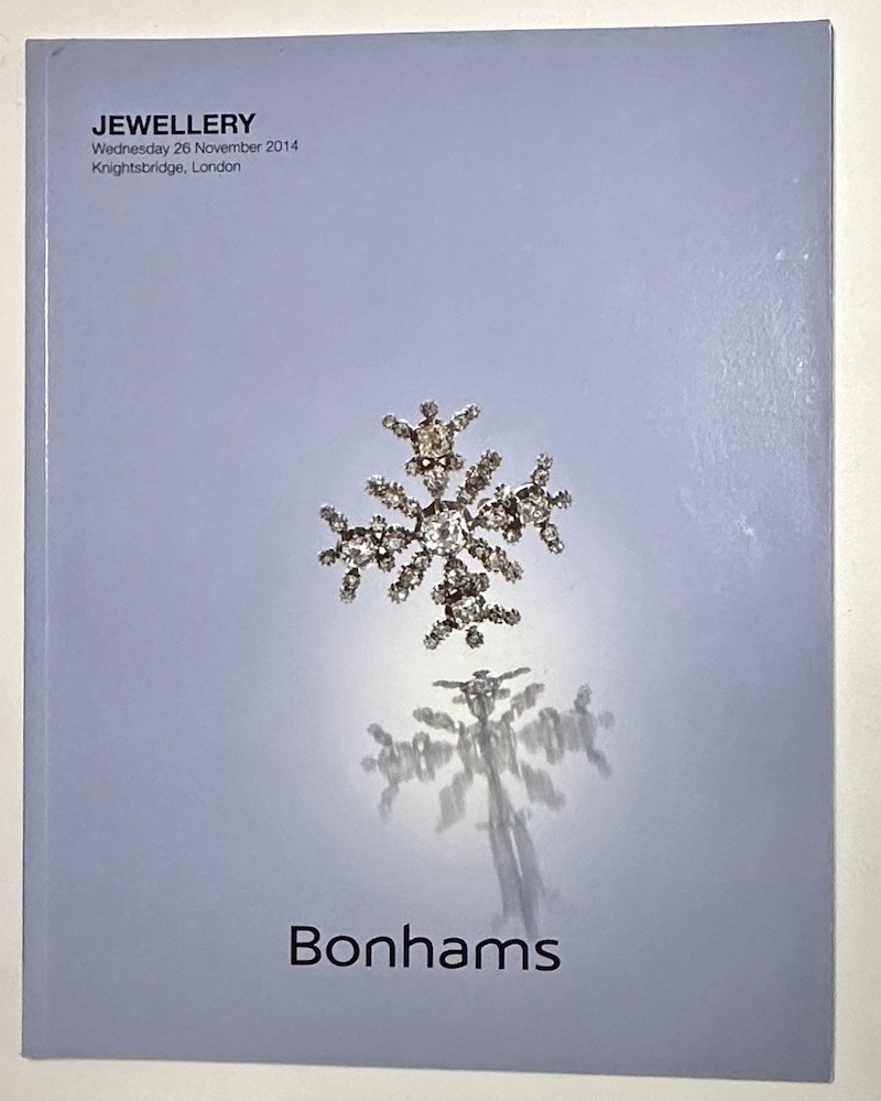 BONHAMS - Jewellery. Wednesday 26 November 2014 Knightsbridge, London