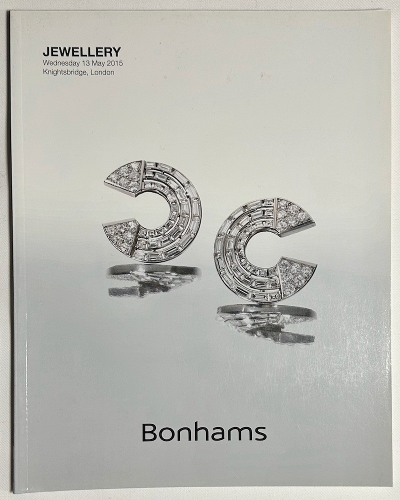 BONHAMS - Jewellery. Wednesday 13 May 2015. Knightsbridge, London
