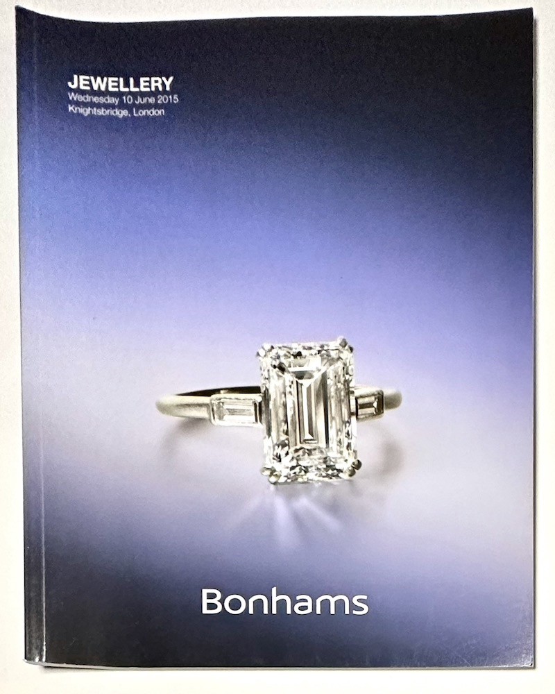 BONHAMS - Jewellery. Wednesday 10 June 2015. Knightsbridge, London
