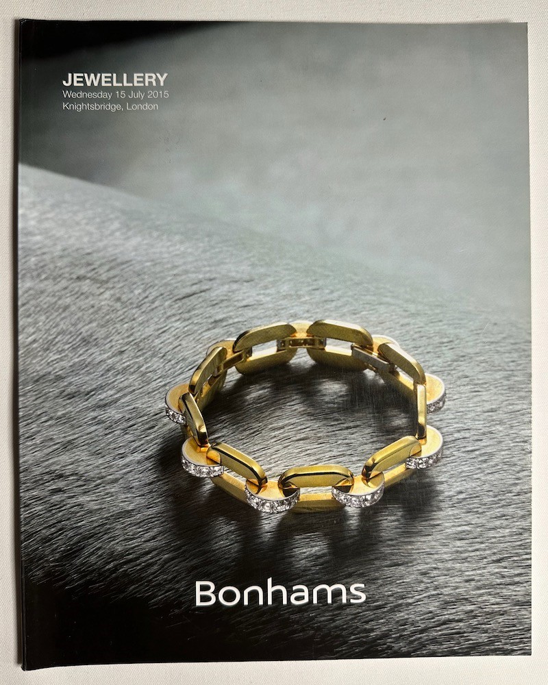 BONHAMS - Jewellery. Wednesday 15 July 2015. Knightsbridge, London