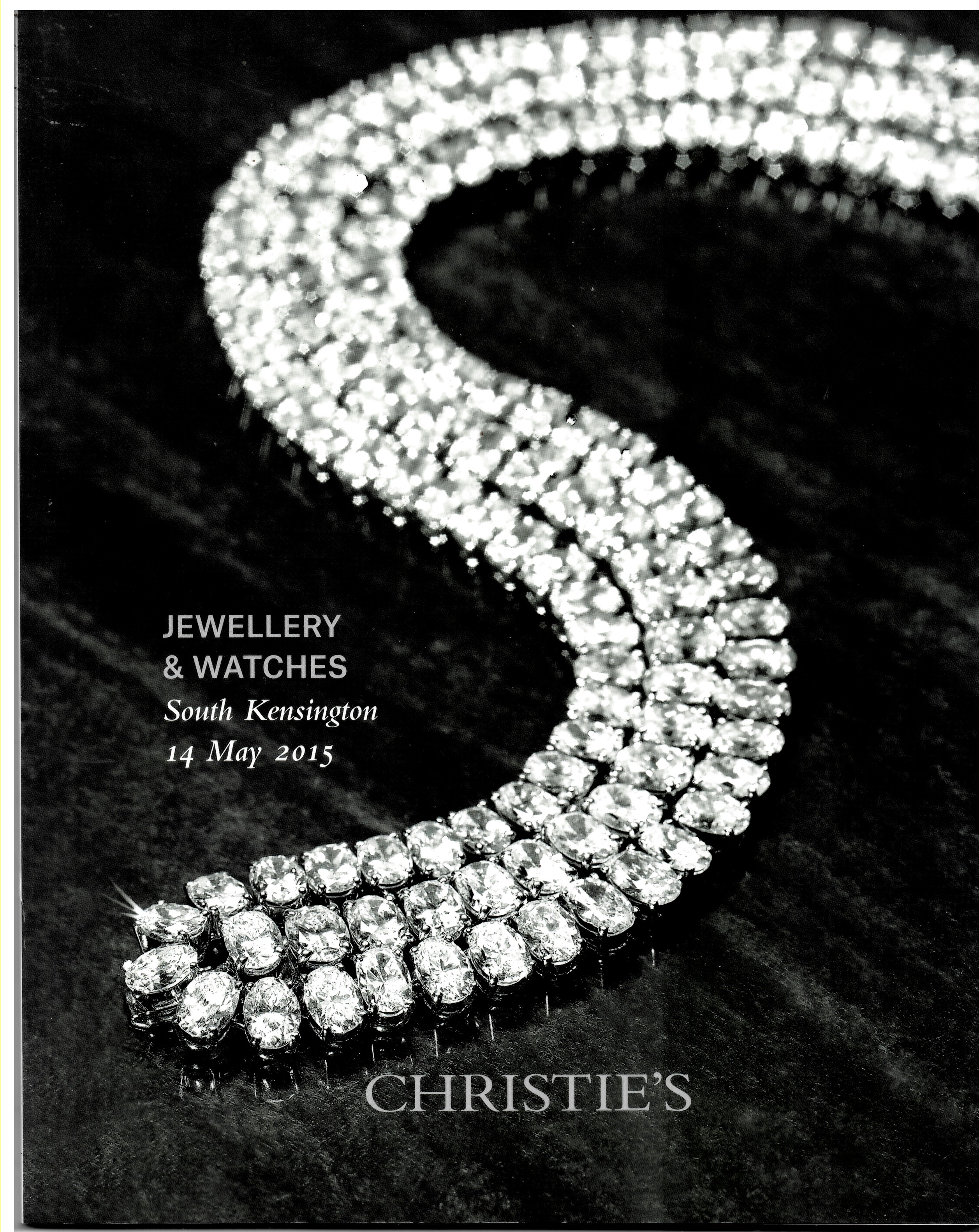 CHRISTIE'S - Jewellery and Watches. South Kensington. Thursday 14 May 2015