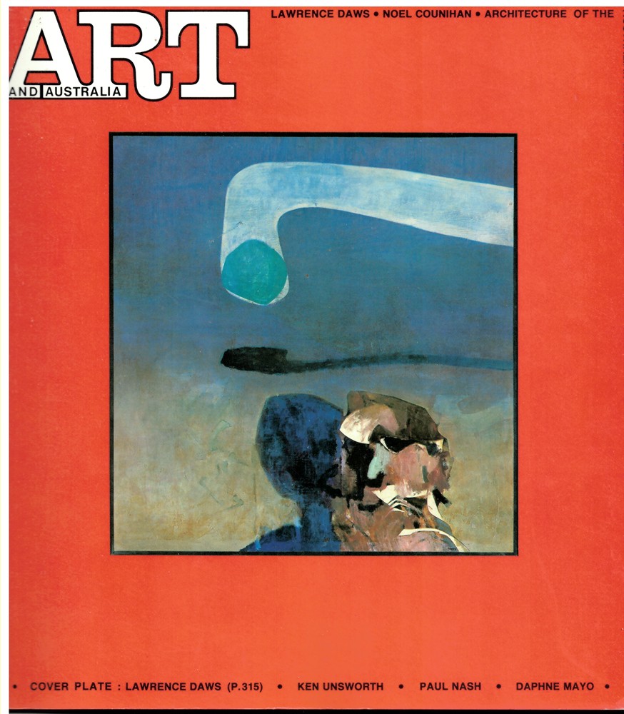 HORTON, MERVYN (EDITOR) - Art and Australia. Arts Quarterly Volume 20 Number 3 Autumn 1983