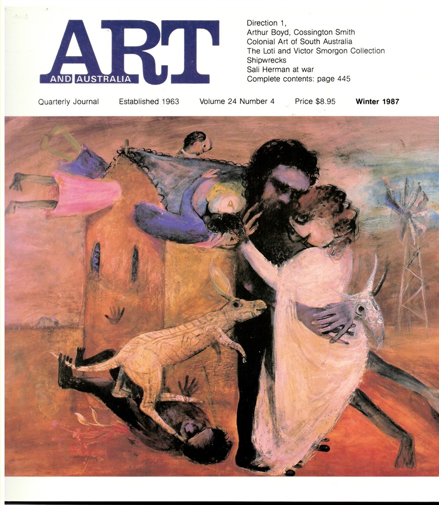 LYNN, ELWYN (EDITOR) - Art and Australia. Arts Quarterly Volume 24 Number 4 Winter 1987