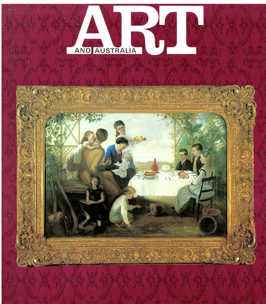 LYNN, ELWYN (EDITOR) - Art and Australia. Arts Quarterly Volume 25 Number 1 Spring 1987
