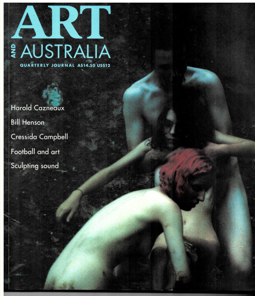DYSART, DINAH (EDITOR) - Art and Australia. Arts Quarterly Volume 32 Number 4 Winter 1995