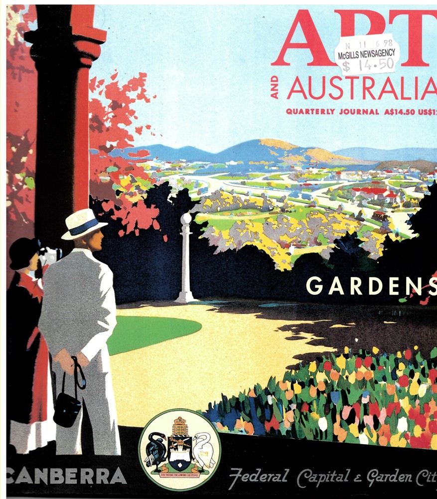 DYSART, DINAH (EDITOR) - Art and Australia. Arts Quarterly Volume 35 Number 4 Winter 1998