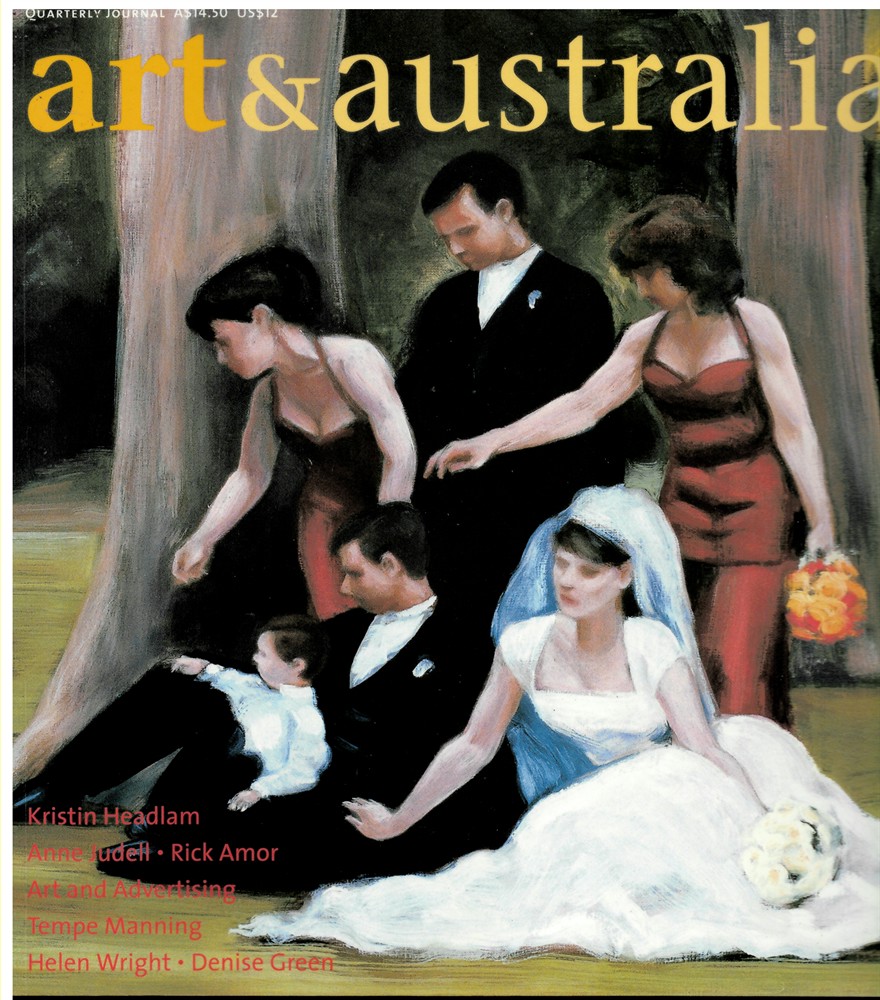 CREE, LAURA MURRAY (EDITOR) - Art and Australia. Arts Quarterly Volume 36 Number 4 Winter 1999