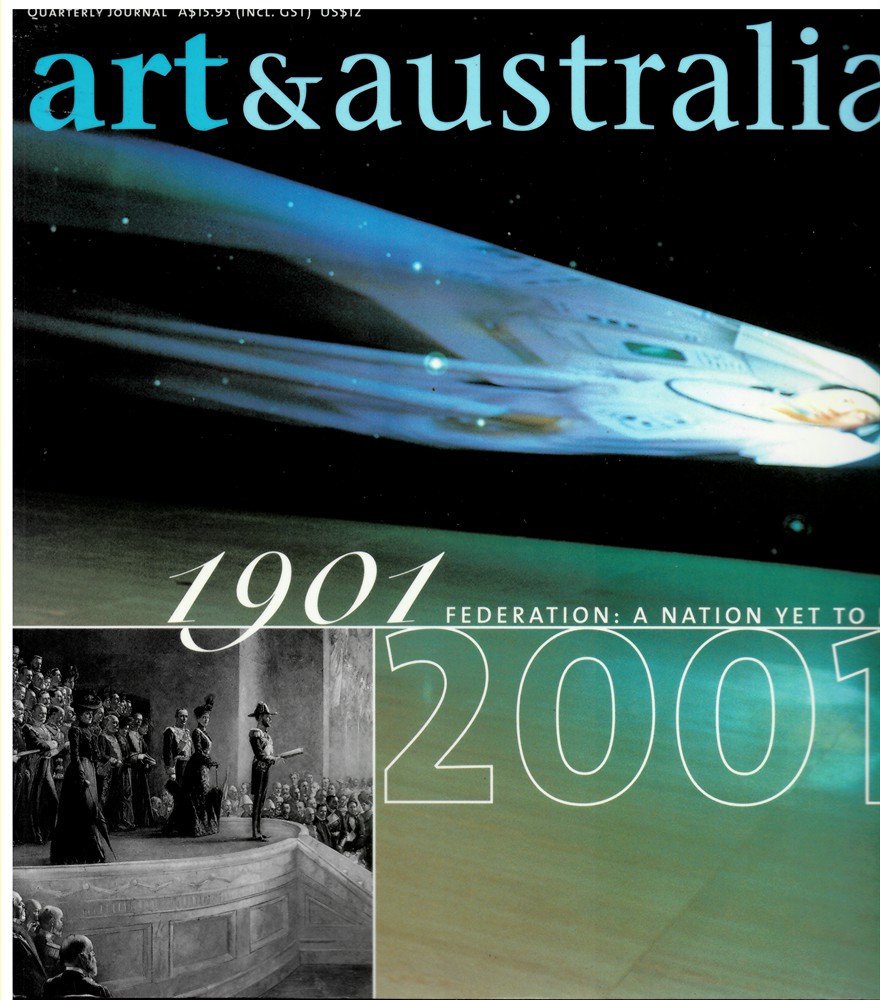 CREE, LAURA MURRAY (EDITOR) - Art and Australia. Arts Quarterly Volume 38 Number 3 Autumn 2001