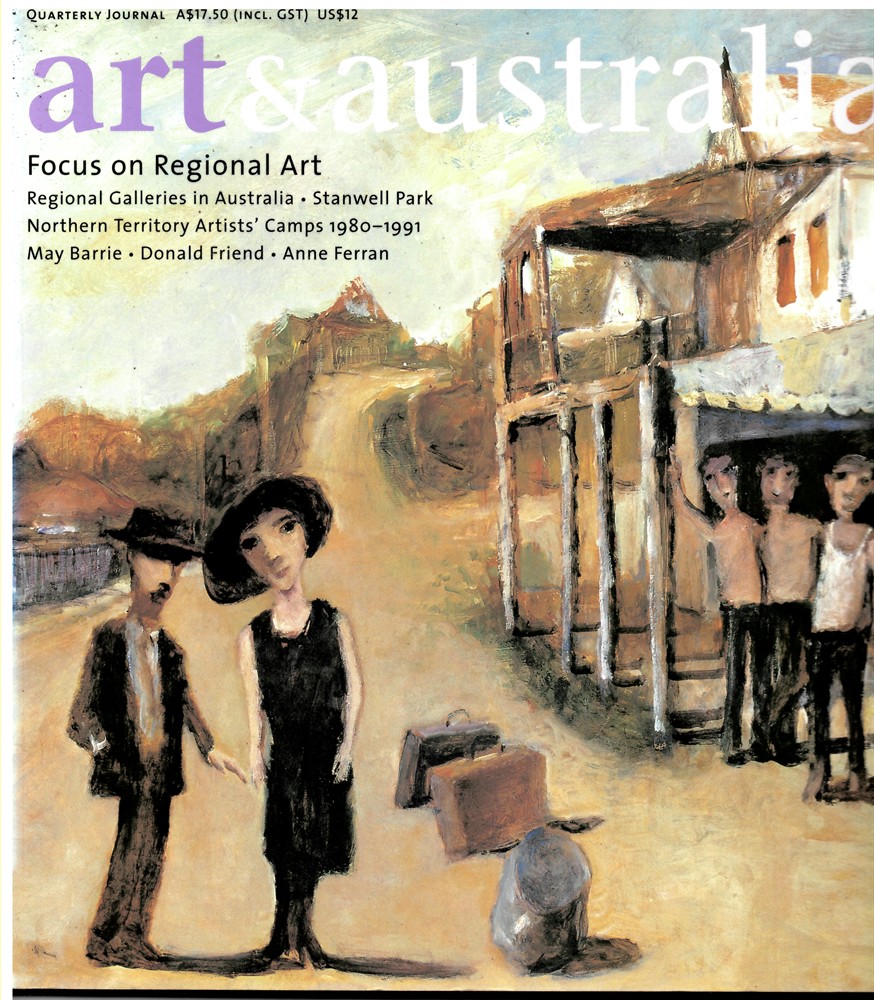 CREE, LAURA MURRAY (EDITOR) - Art and Australia. Arts Quarterly Volume 39 Number 3 Autumn 2002