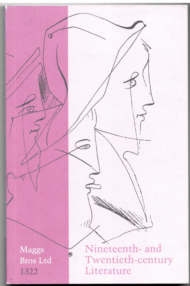 MAGGS - Nineteenth- and Twentieth-Century Literature. (Catalogue 1322)