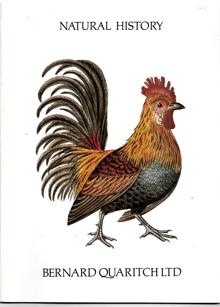 BERNARD QUARITCH - Natural History (Catalogue 1062)