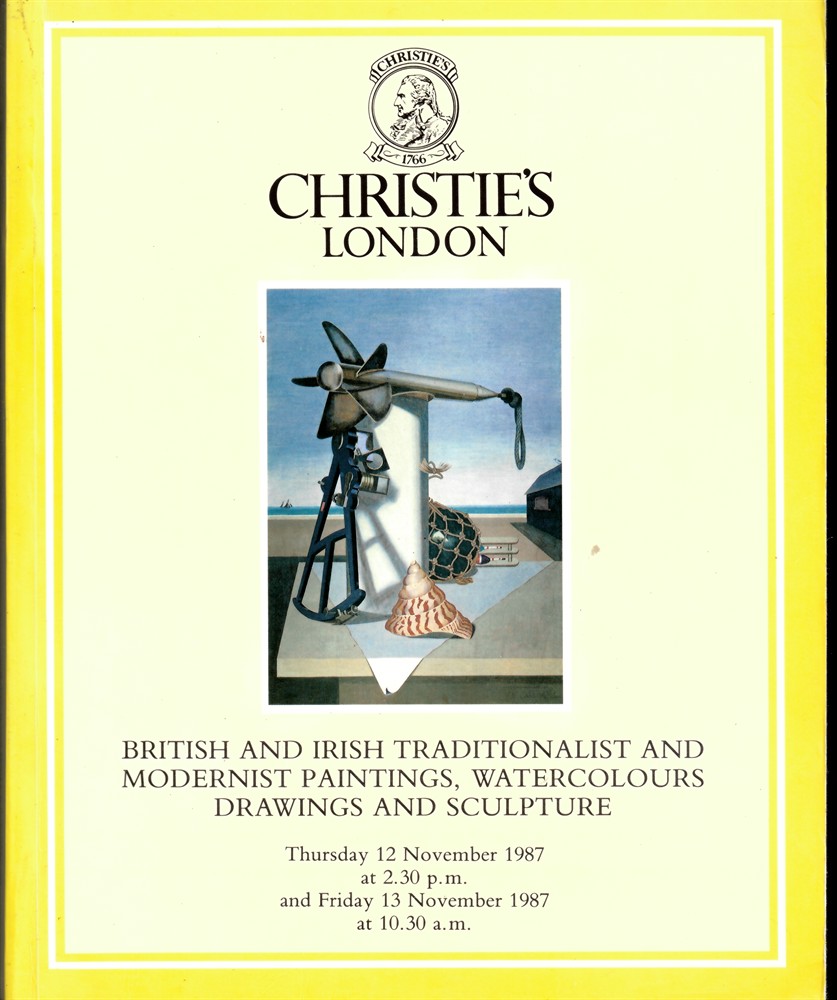 CHRISTIE'S - British and Irish Traditionalist and Modernist Paintings, Watercolours, Drawings and Sculpture. 12 November 1987. Yoicks-3711. The Properties of the Executors of the Late Dorothy Hart, the Hirshhorn Museum and Sculpture Garden, Carl Pissarro, Esq. , Lady a