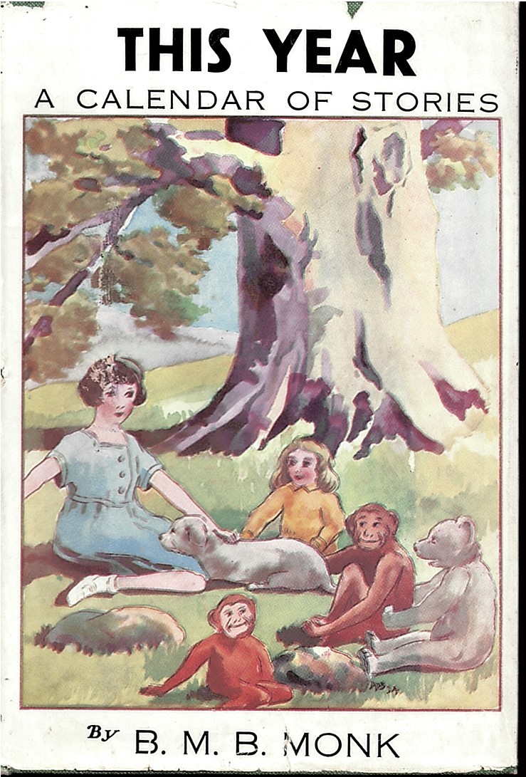 MONK, B. M. B. - This Year. A Calendar of Stories. With Illustrations by Alan D. Bulman