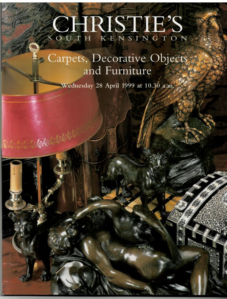 CHRISTIE'S - Carpets, Decorative Objects and Furniture. Christie's South Kensington. Wednesday 28 April 1999. Fob-8363