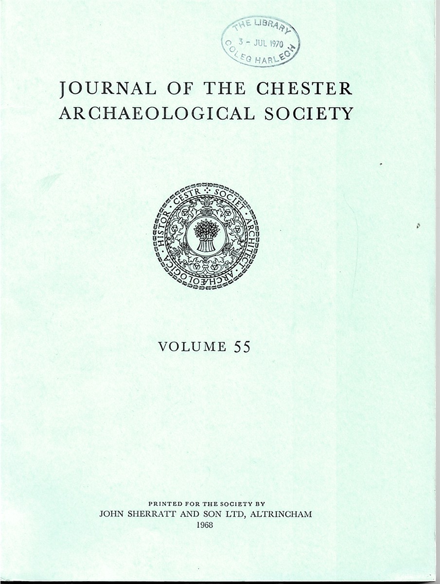 Journal of the Chester Archaeological Society Volume 55 1968