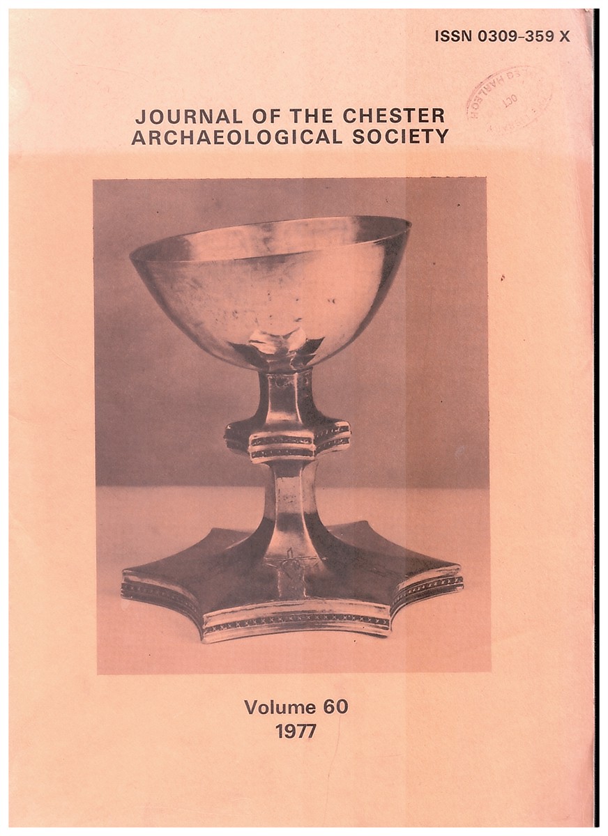 Journal of the Chester Archaeological Society Volume 60 1977
