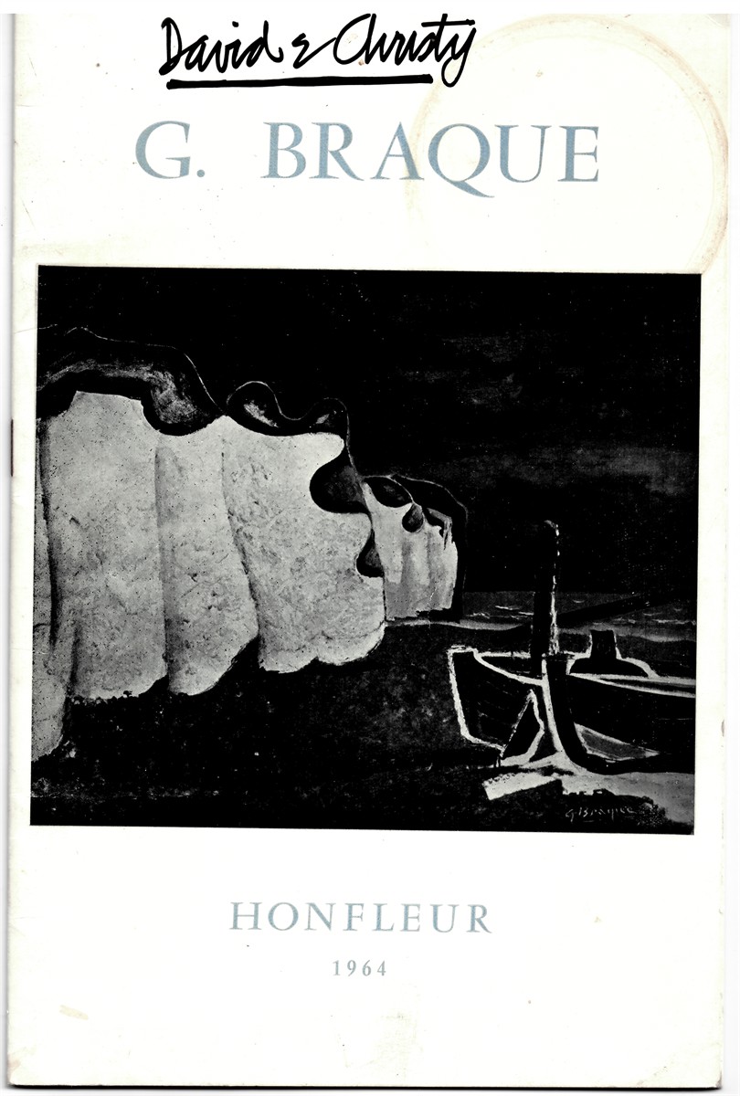 RICHARD, ANDR- - Hommage a Georges Braque 1882 - 1963.