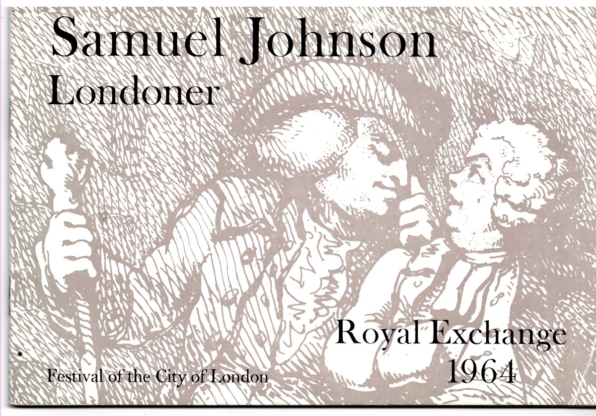 CITY ART TRUST FUND - Samuel Johnson, Londoner.